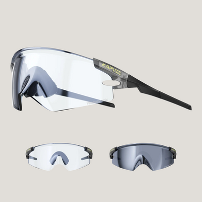 Kapvoe K410 Oversized Frameless Monolithic Sunglasses