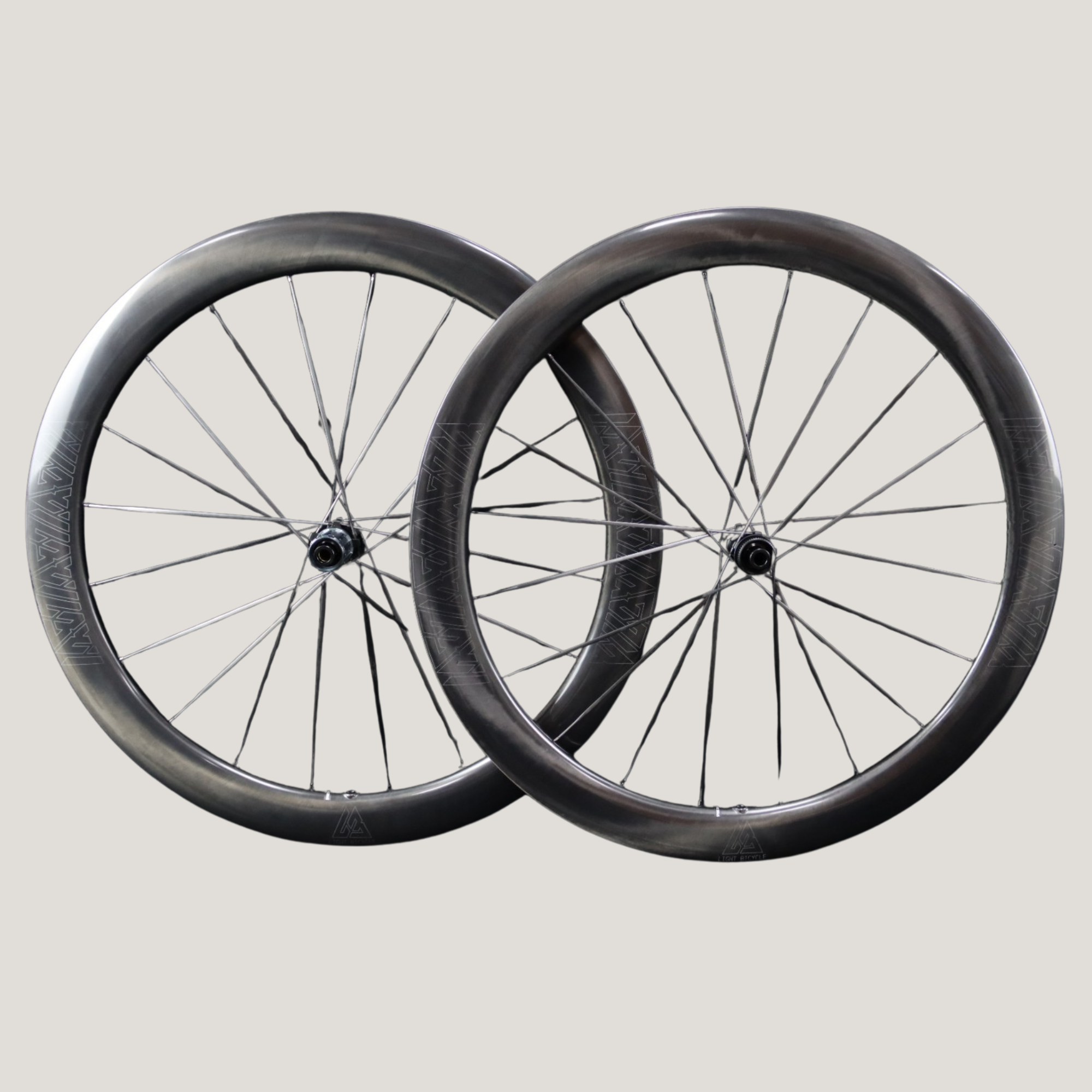 Light Bicycle Airia 55 Disc Brake Wheelset 1110 Grams