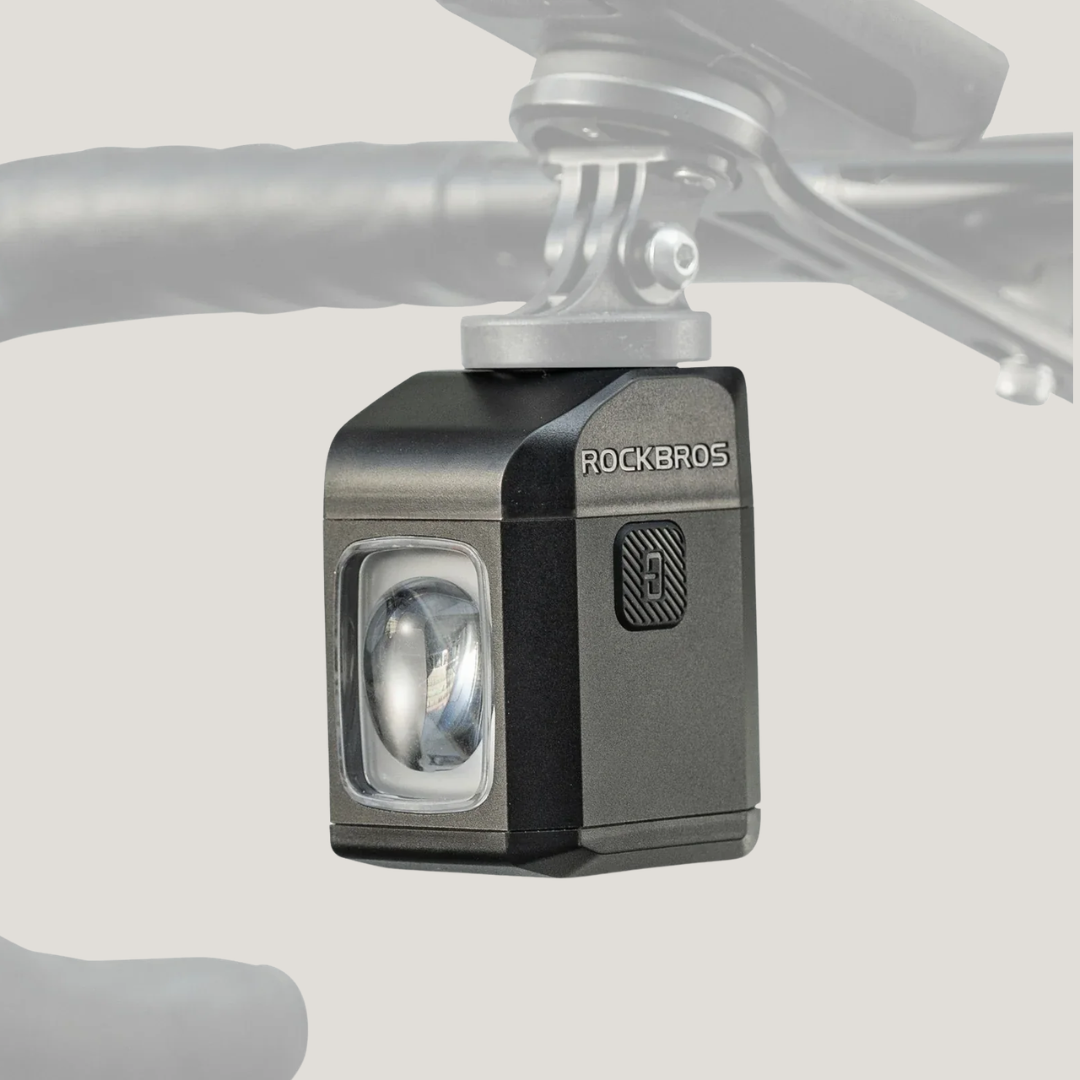 Bike Front Light with Remote Digital Display 1600LM 4000mAh IPX6 - M8