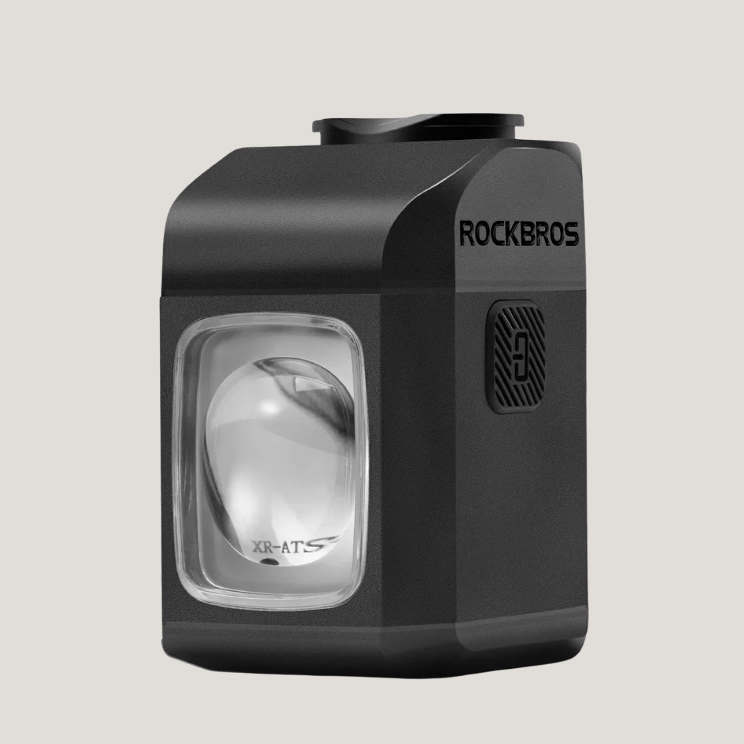Bike Front Light with Remote Digital Display 1600LM 4000mAh IPX6 - M8 by Rockbros – DoGoodCo product photo 2