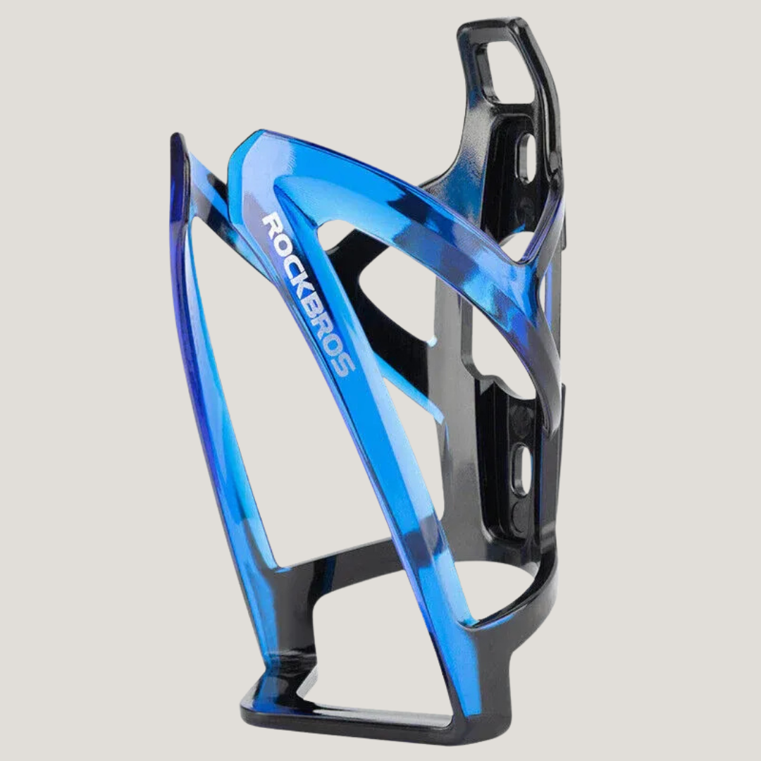 ROCKBROS MTB Bike Bottle Cage Cycling Bicycle Water Bottle Holder Gradient PC Black Blue