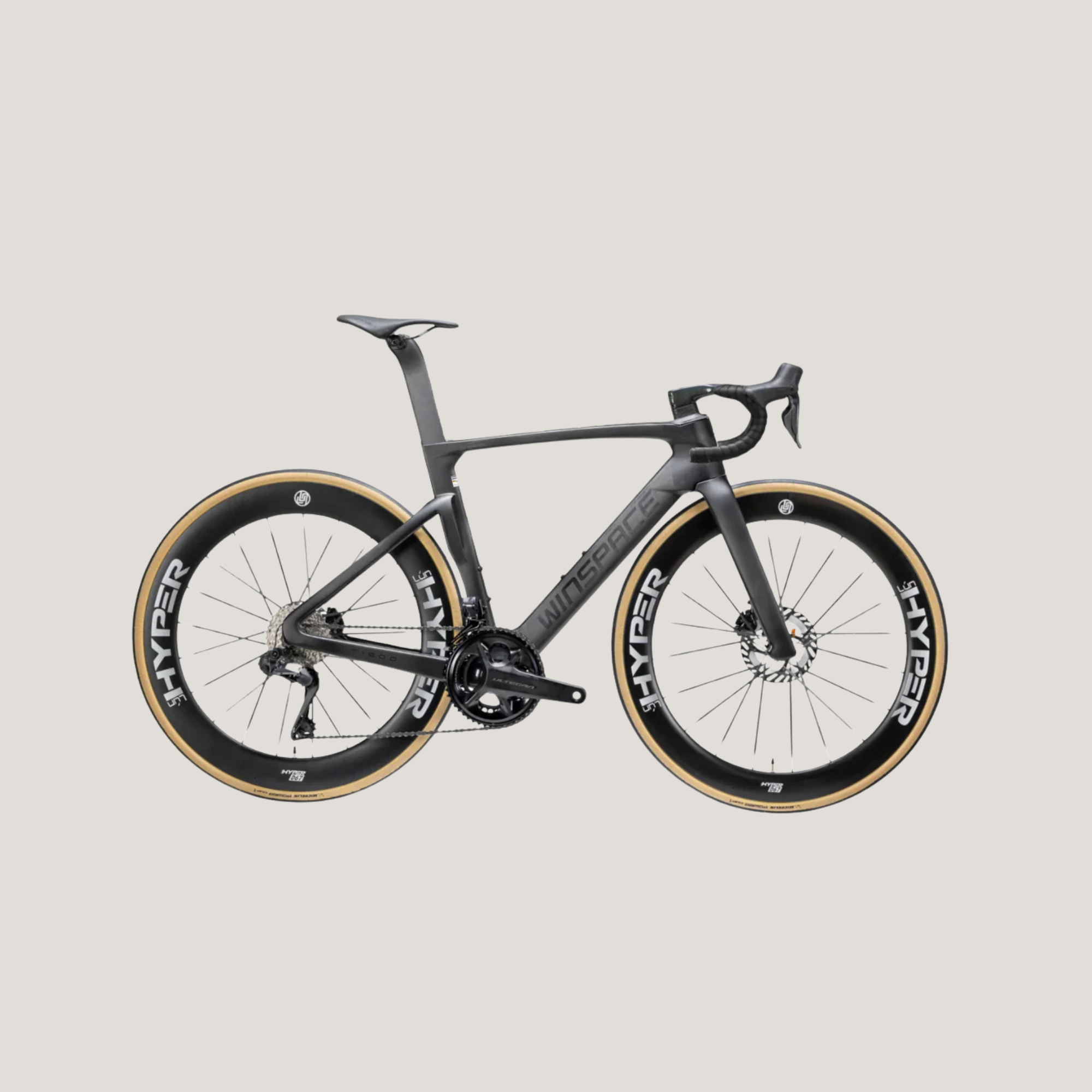 Winspace T1600 Ultegra Di2 Carbon Black