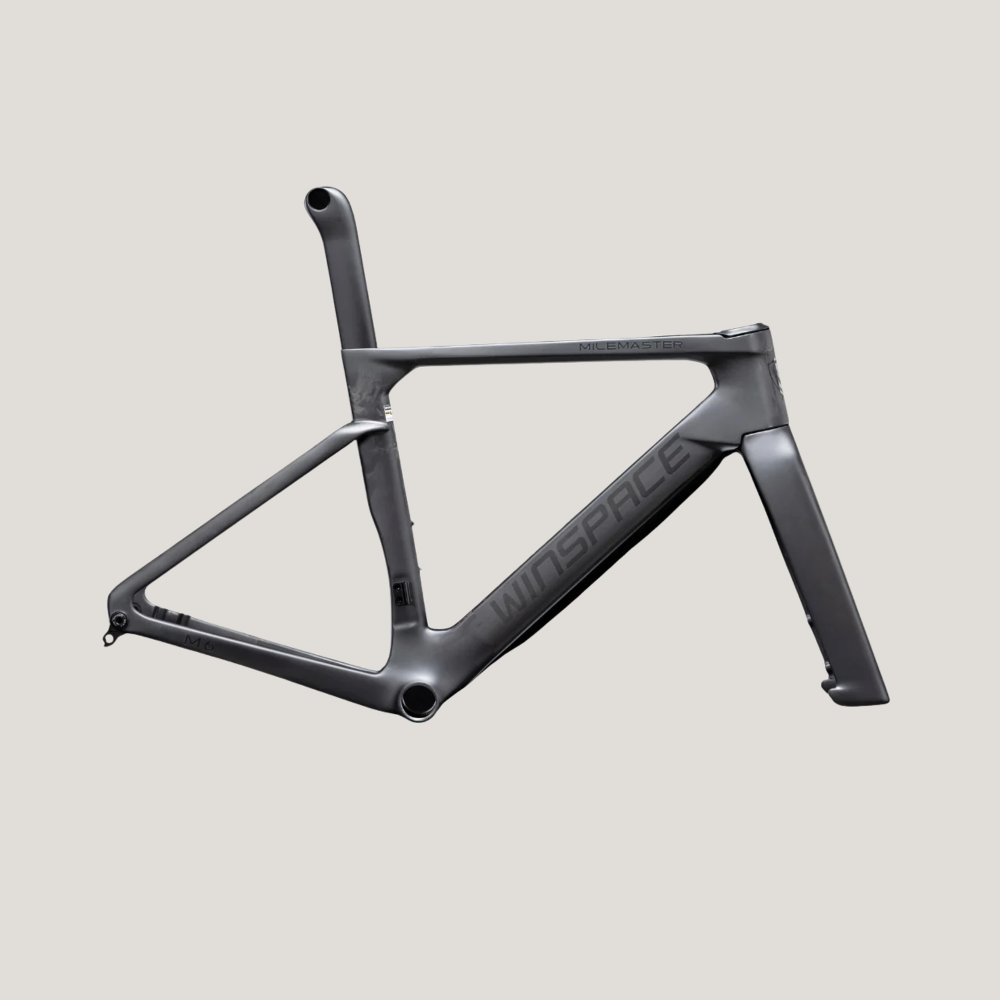 Winspace MileMaster M6 Carbon Frameset Carbon Black