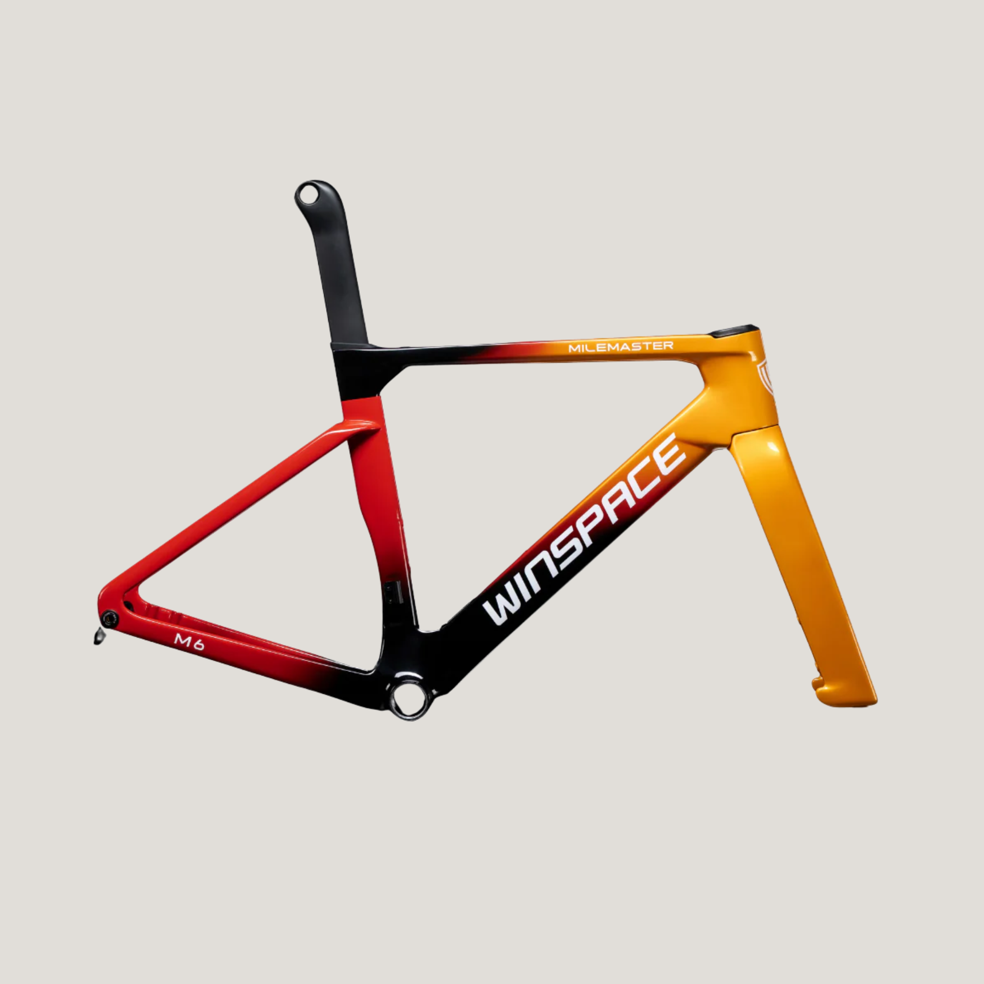 Winspace MileMaster M6 Carbon Frameset Crimson Flame