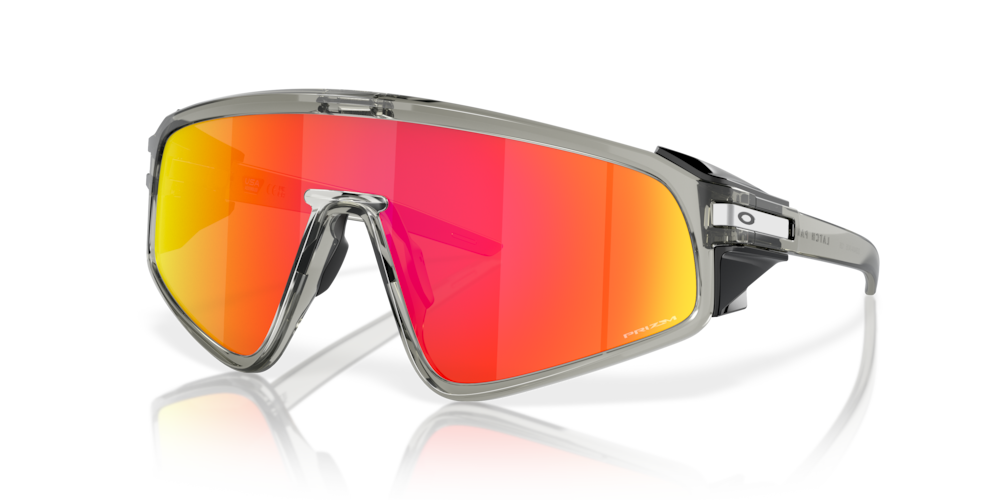Oakley sunglass Latch™ Panel prizm ruby Lenses with grey ink Frame