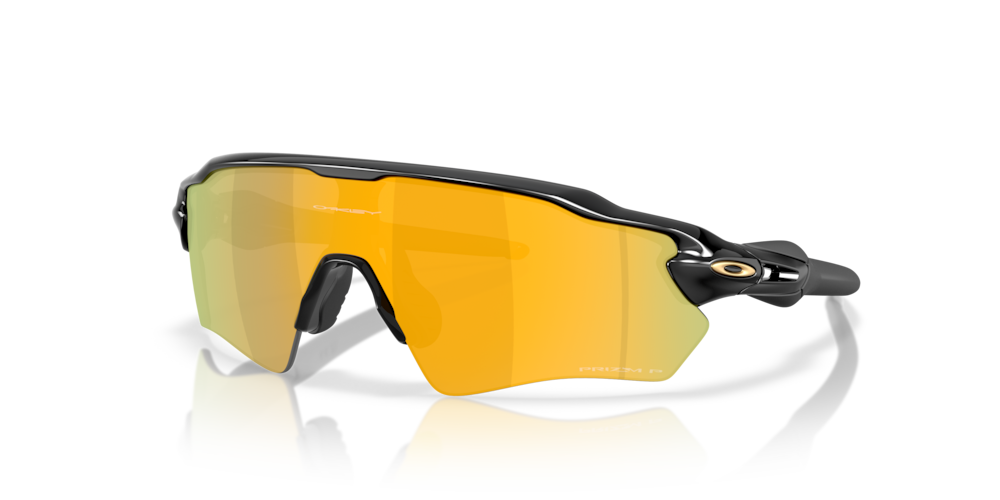 Oakley sunglass Radar® EV S Path prizm 24k polarized Lenses with polished black Frame