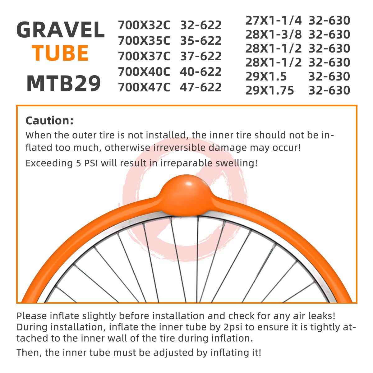 CYCLAMI 46g TPU Gravel 32-47C (Gravel) 45mm-Plastic Valve by Cyclami – DoGoodCo product photo 3