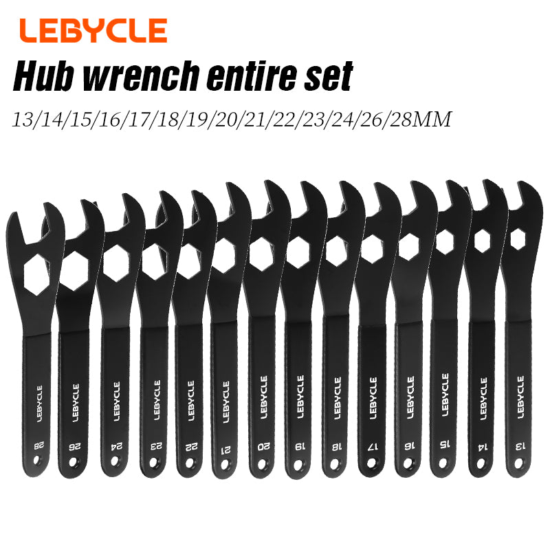 Hub Cone wrench 13-28mm Set