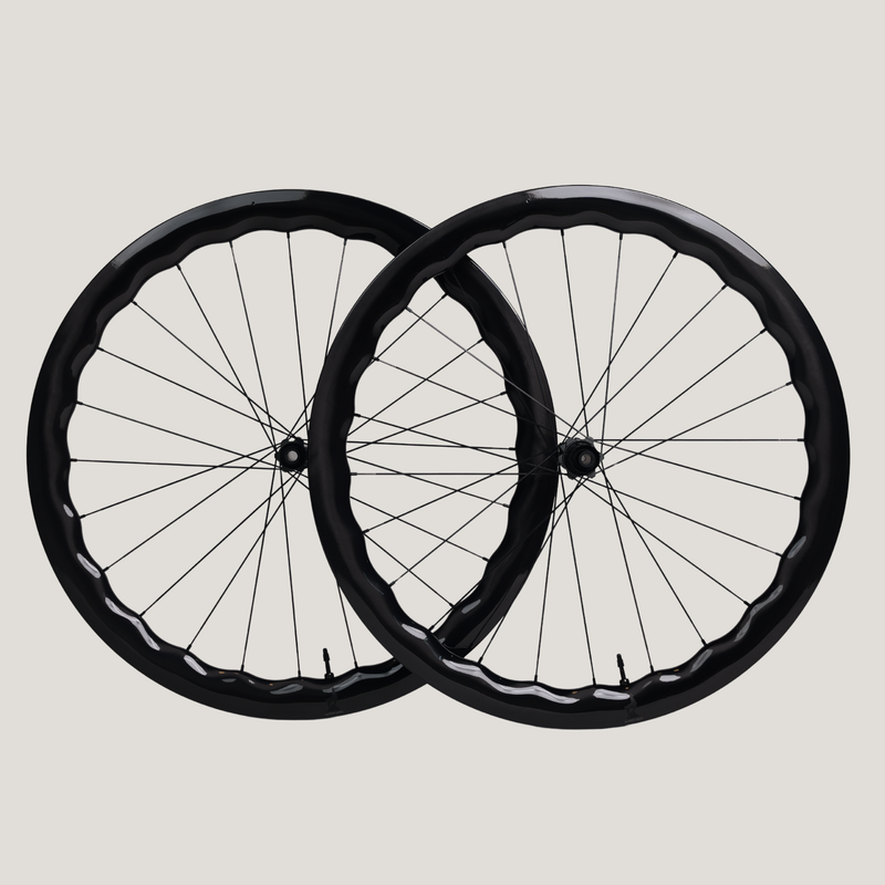 Strada4550 Wave Design Carbon wheelset- Laser Decal