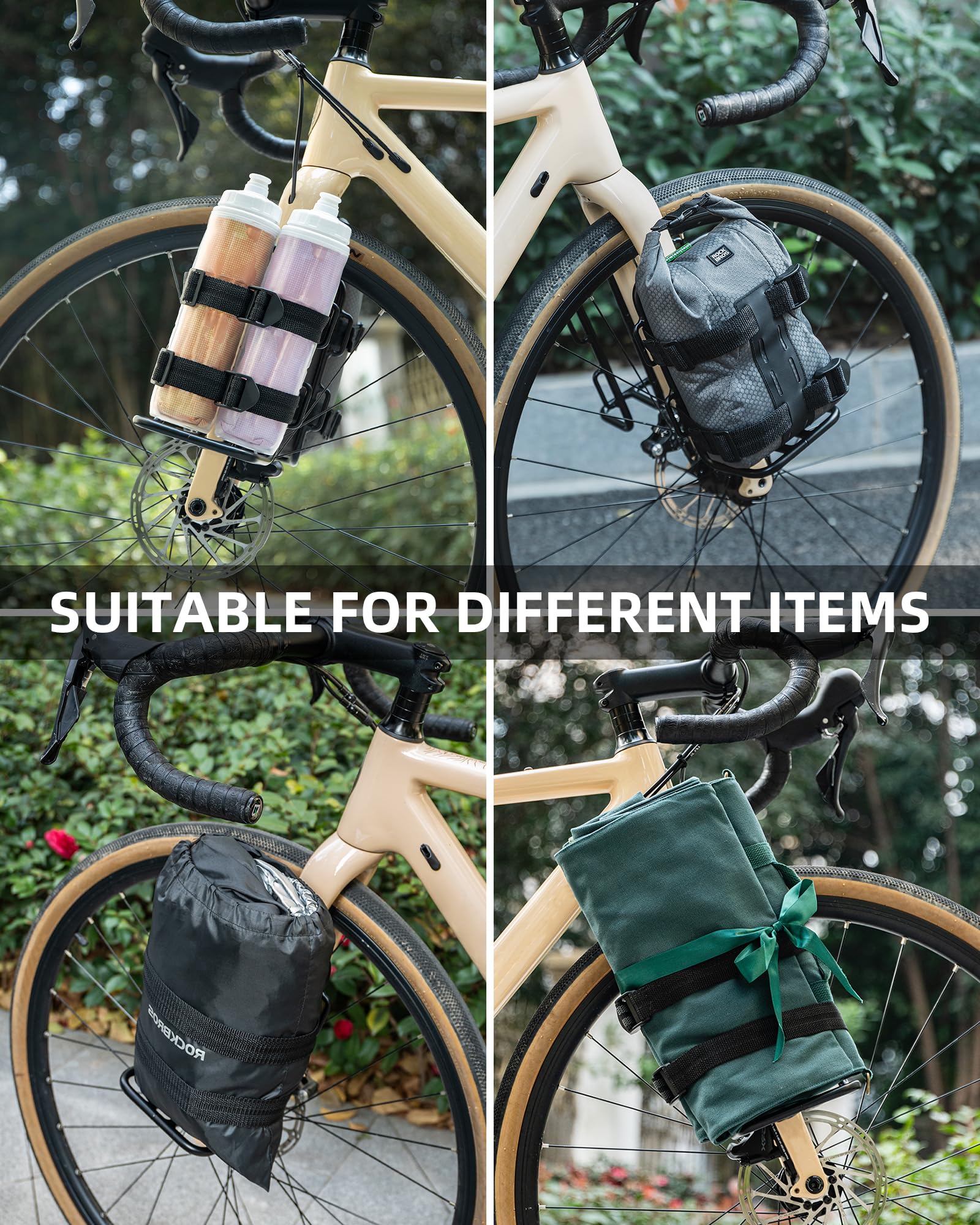 Fork Bike Rack Front Fork Rack for Bikepacking