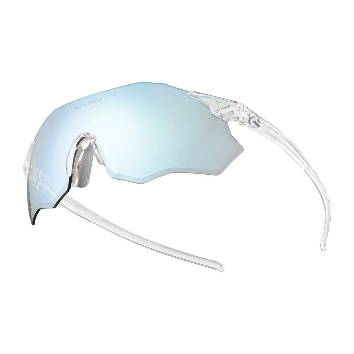 ROCKBROS Ultra-Lightweight Photochromic Sports Sunglasses – Geometric Style UV400