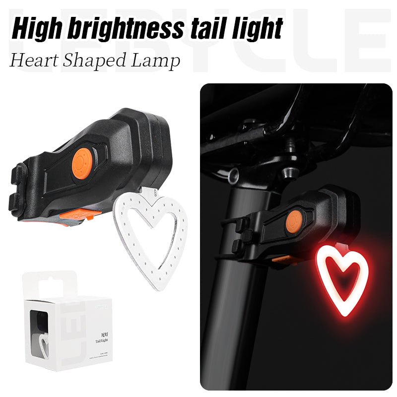 Flowing Tail Light Heart