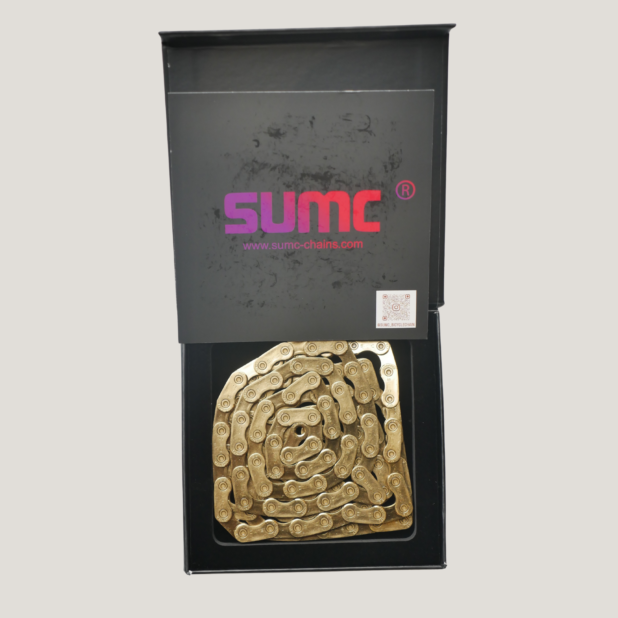 SUMC 12 Speed SL Super Light Flat Top Chain Shimano/Sram Gold