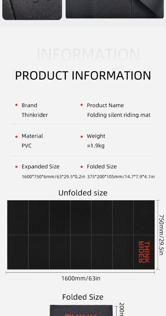 ThinkRider Trainer Mat by ThinkRider – DoGoodCo product photo 6