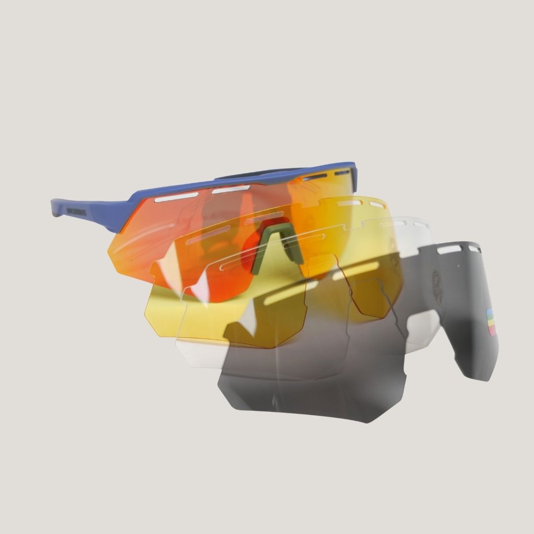 Polarized Glasses with interchangeable Lense (Navy)