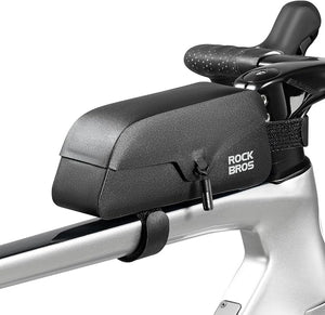 ROCKBROS Bicycle Top Tube Bag 0.9 Litre Magnetic Suction Cycling Bag Waterproof Portable Front Frame Pack Large Capacity For MTB Road Bike by Rockbros – DoGoodCo product photo 1