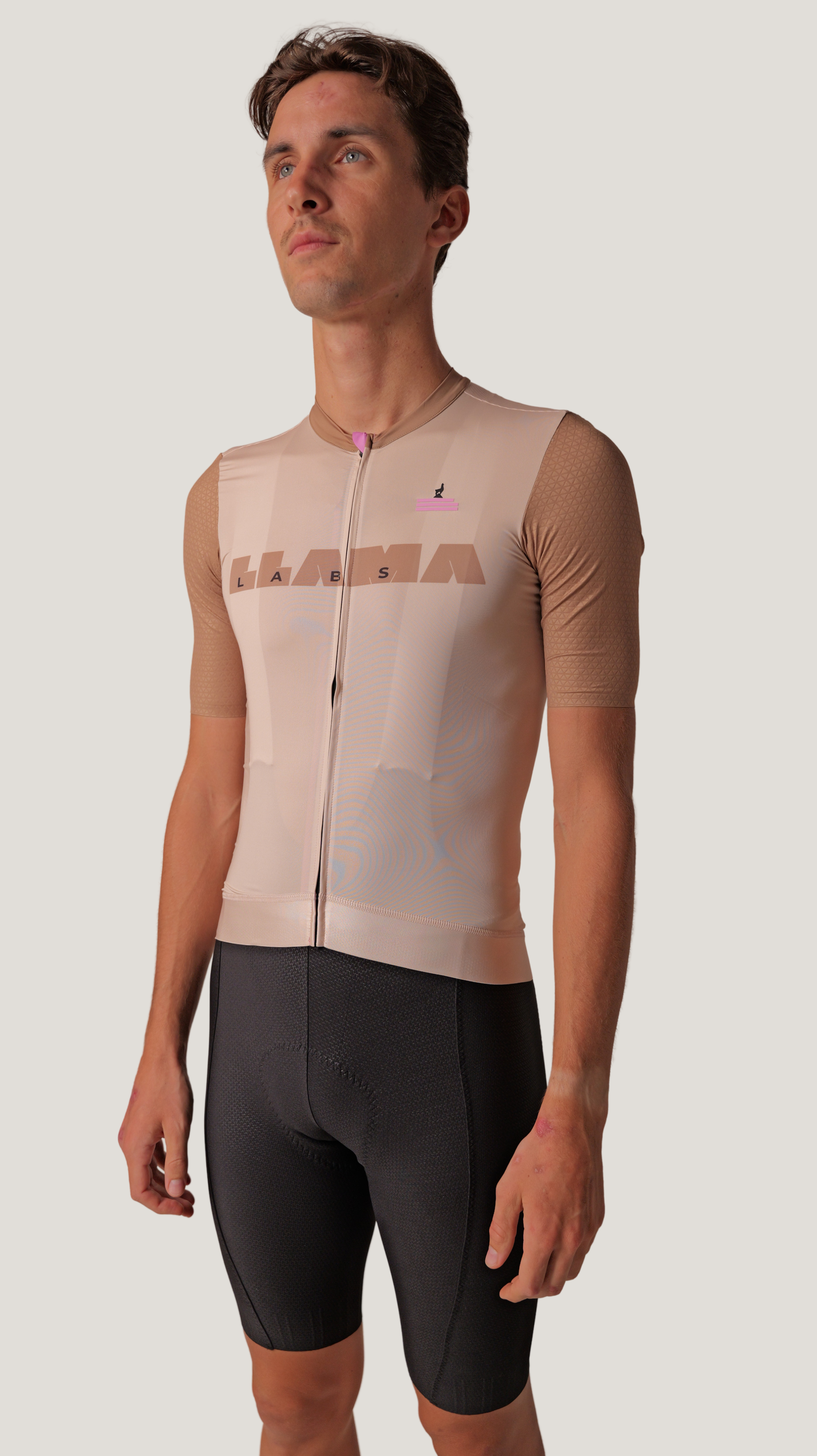 Verto Cycling Jersey Mocha Mousse
