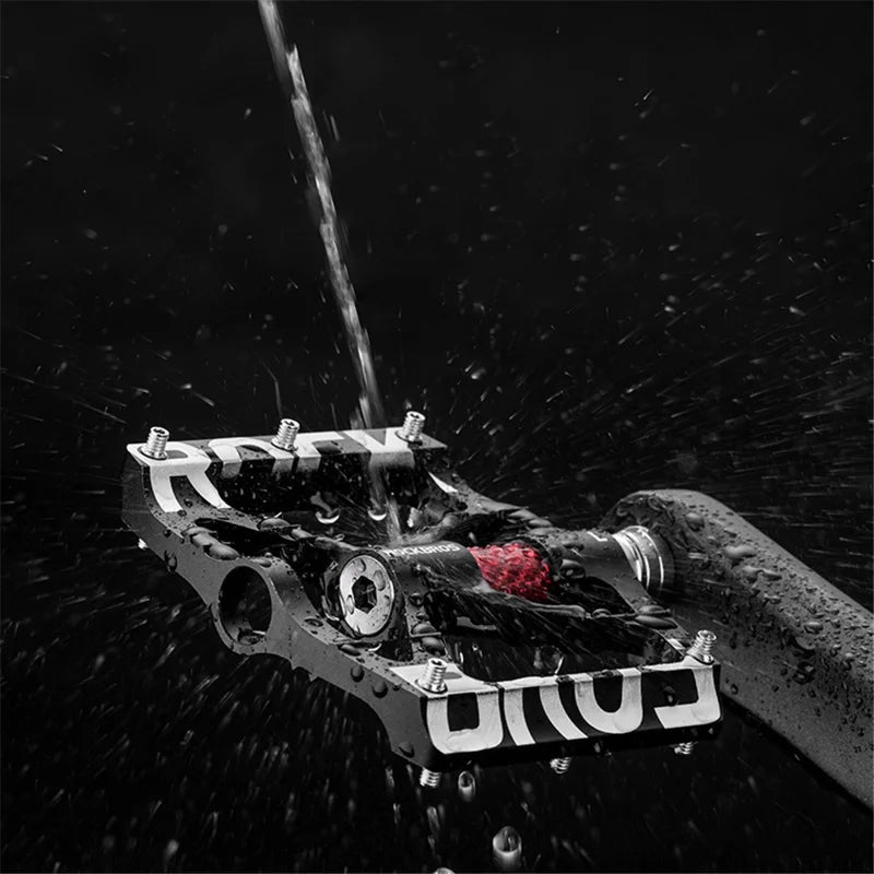ROCKBROS Bicycle Pedals Alloy Bearings Cycling Pedals Platform Bike Flat Pedal Pedals Reflective Anti-slip MTB Bike Accessories by Rockbros – DoGoodCo product photo 5