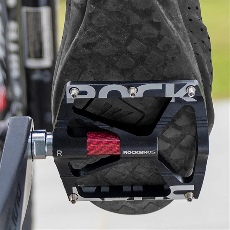 ROCKBROS Bicycle Pedals Alloy Bearings Cycling Pedals Platform Bike Flat Pedal Pedals Reflective Anti-slip MTB Bike Accessories by Rockbros – DoGoodCo product photo 8