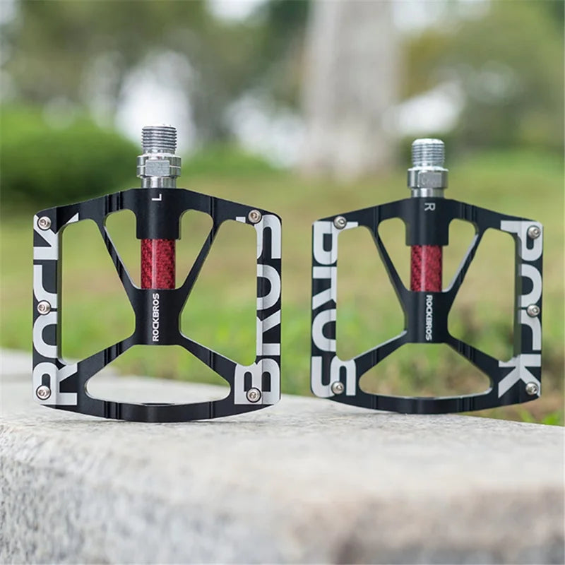 ROCKBROS Bicycle Pedals Alloy Bearings Cycling Pedals Platform Bike Flat Pedal Pedals Reflective Anti-slip MTB Bike Accessories by Rockbros – DoGoodCo product photo 9