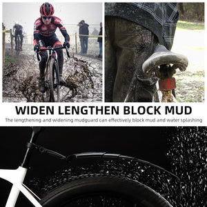 ROCKBROS Bicycle Mudguard Set Bike Front and Rear Mud Guard Fenders Universal Mudguard for Mountain Bikes, City Bikes, Children's Bikes, Adjustable and Retractable Bike Mudflap by Rockbros – DoGoodCo product photo 6