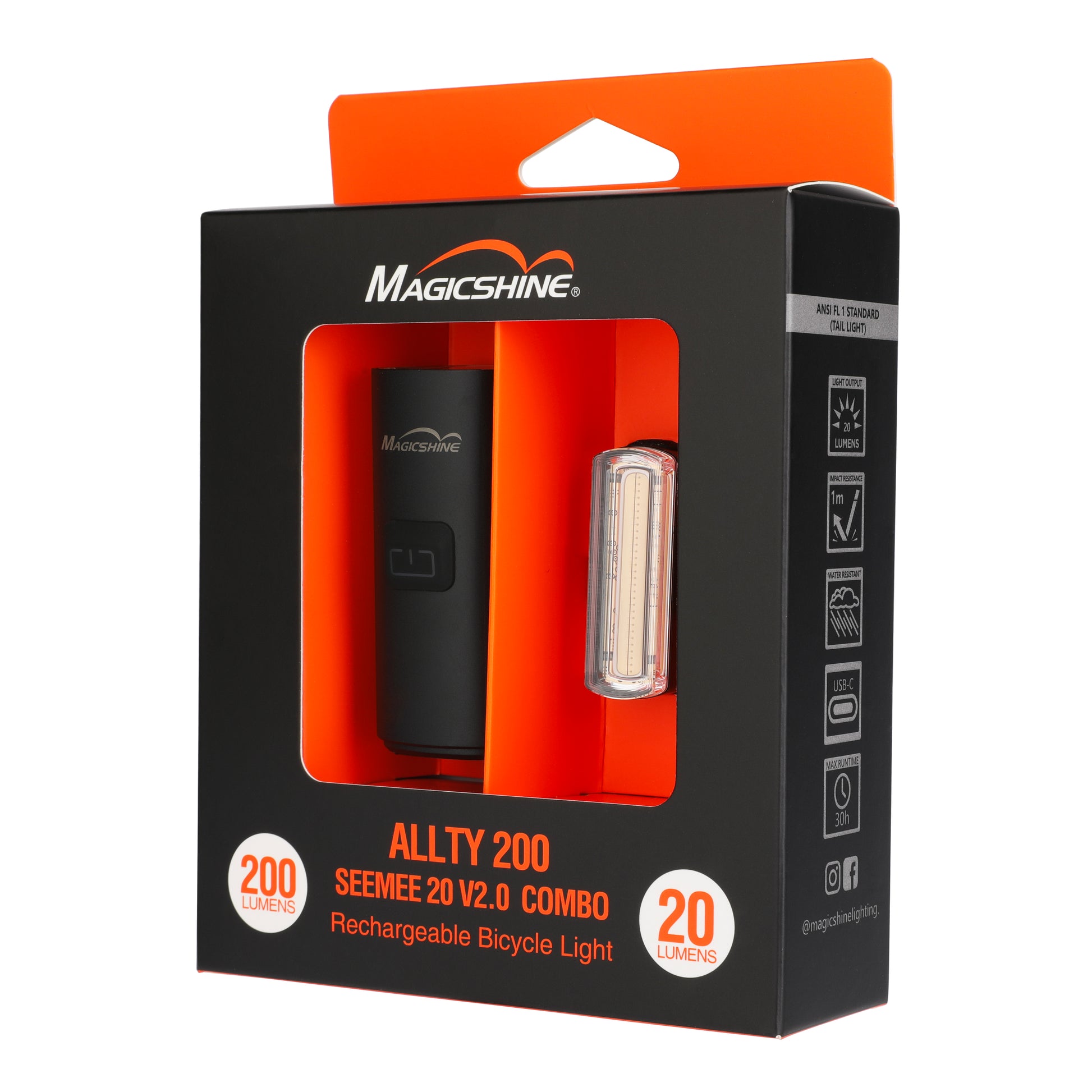 Magicshine Allty 200 V2 + Seemee 20 V2 Combo Set by Magicshine – DoGoodCo product photo 3