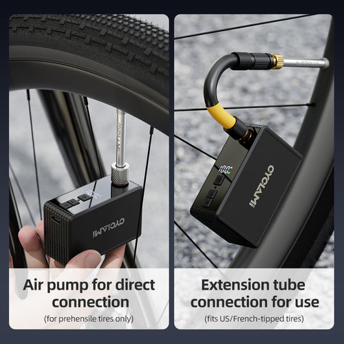 CYCLAMI AM6 Pro Mini Pump in use