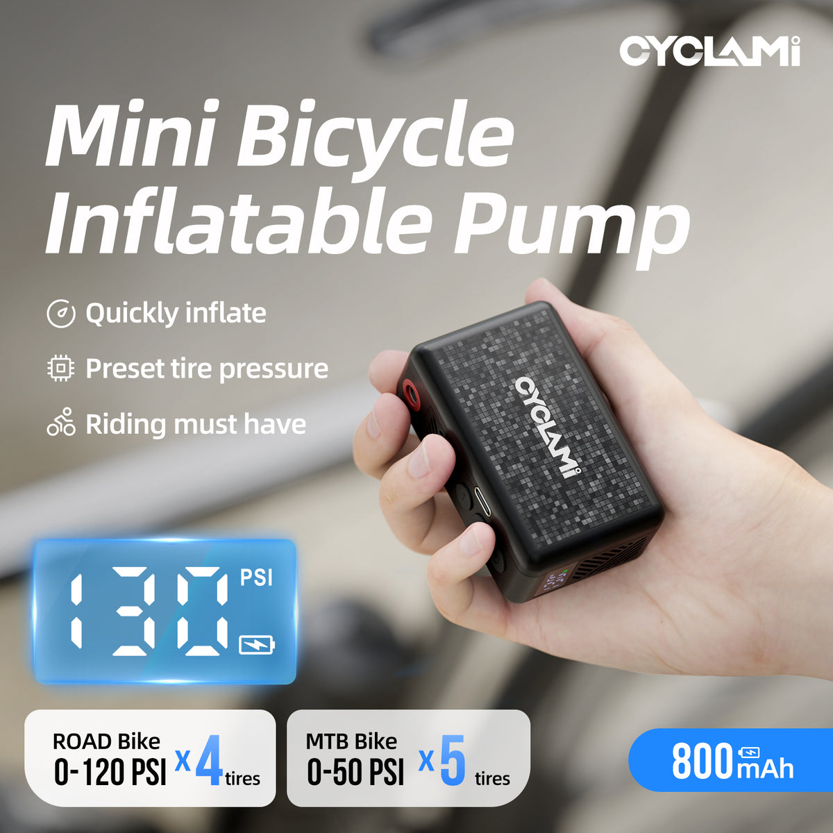 CYCLAMI AM6 Mini Pump