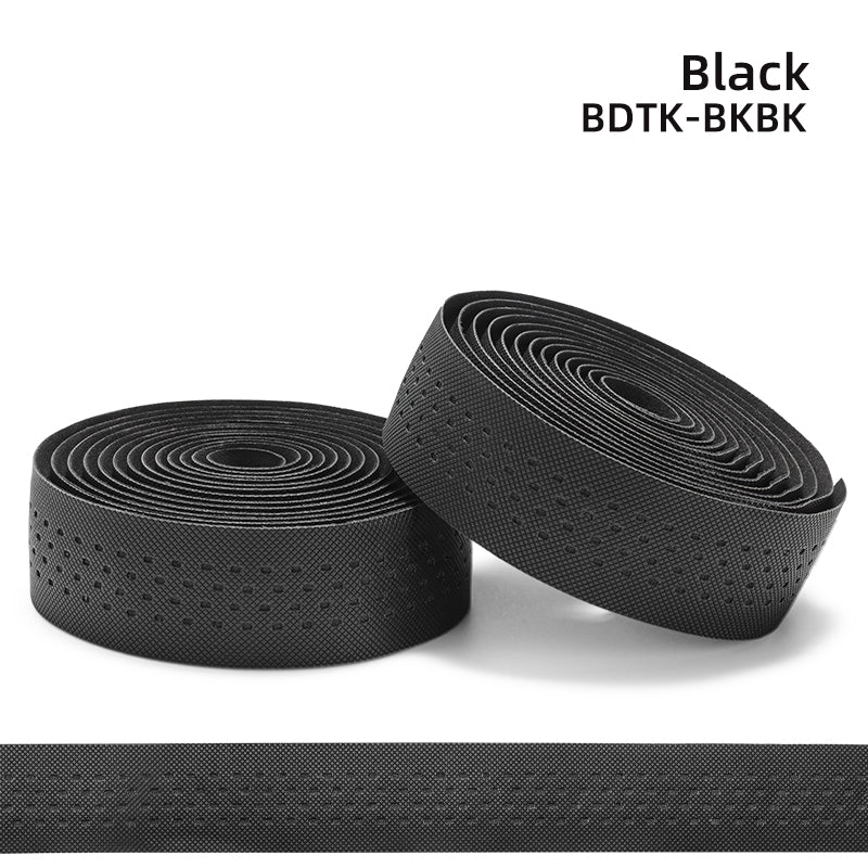 ROCKBROS Handlebar Tape PU Eva Anti-slip Wrap Soft Breathable Shockproof Road Tape End Bar MTB Bicycle Grips Cycling Accessories