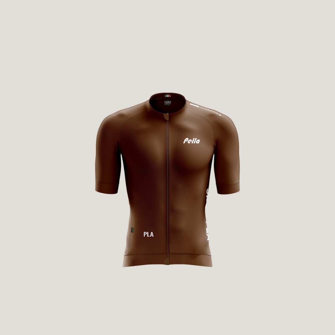 Short Sleeve Jersey Superveloce Standard Brown