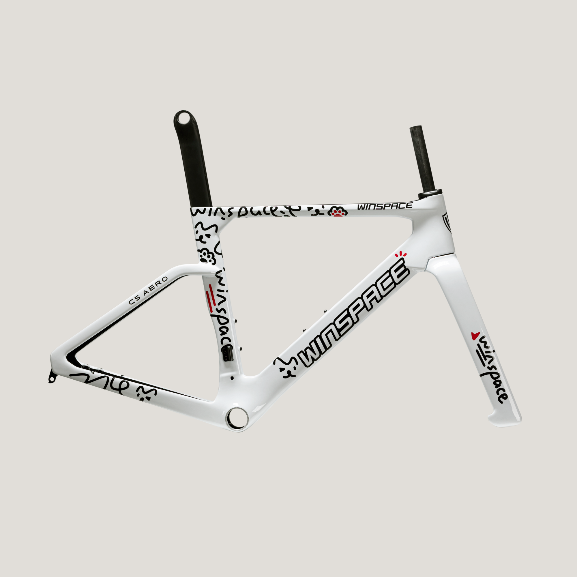 Winspace C5 Aero Graffiti Frameset