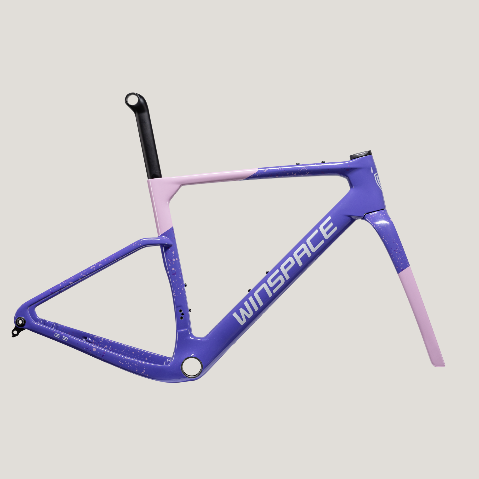 Winspace G3 Gravel Frameset Grape Soda