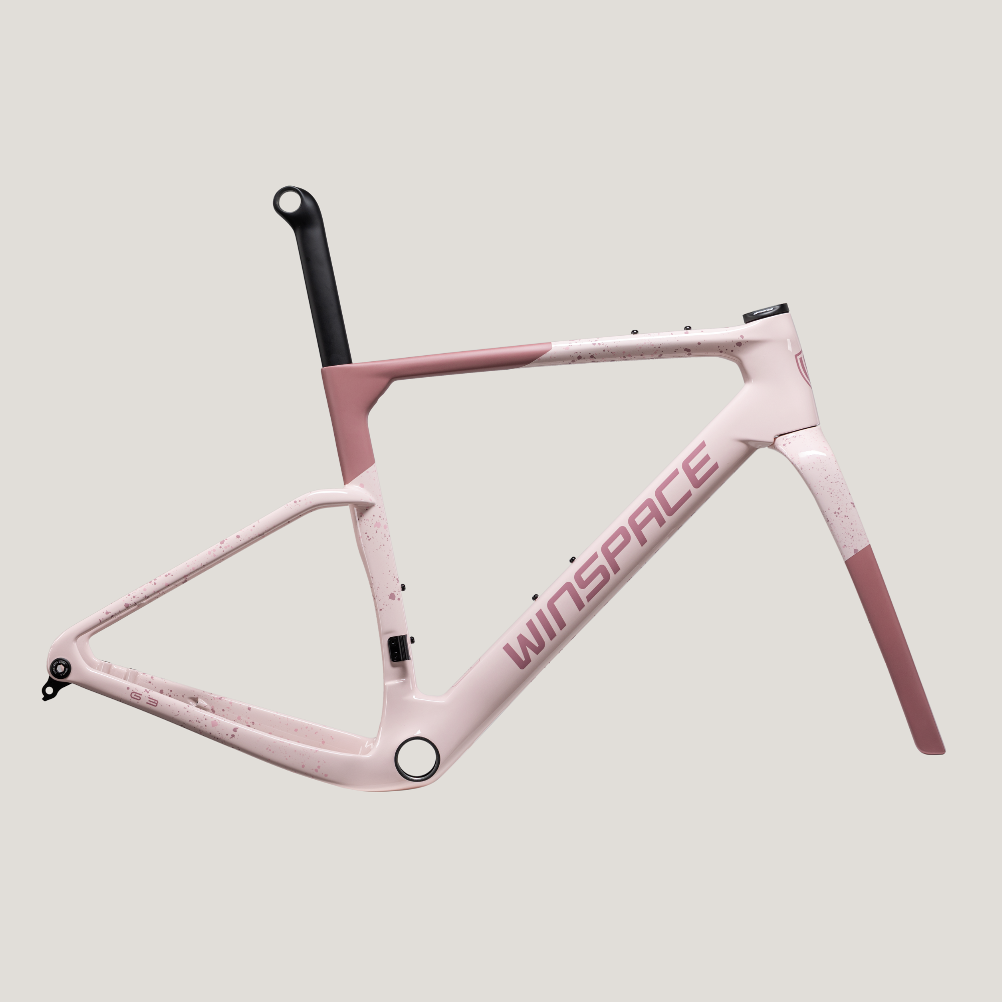 Winspace G3 Gravel Frameset Pink Clay