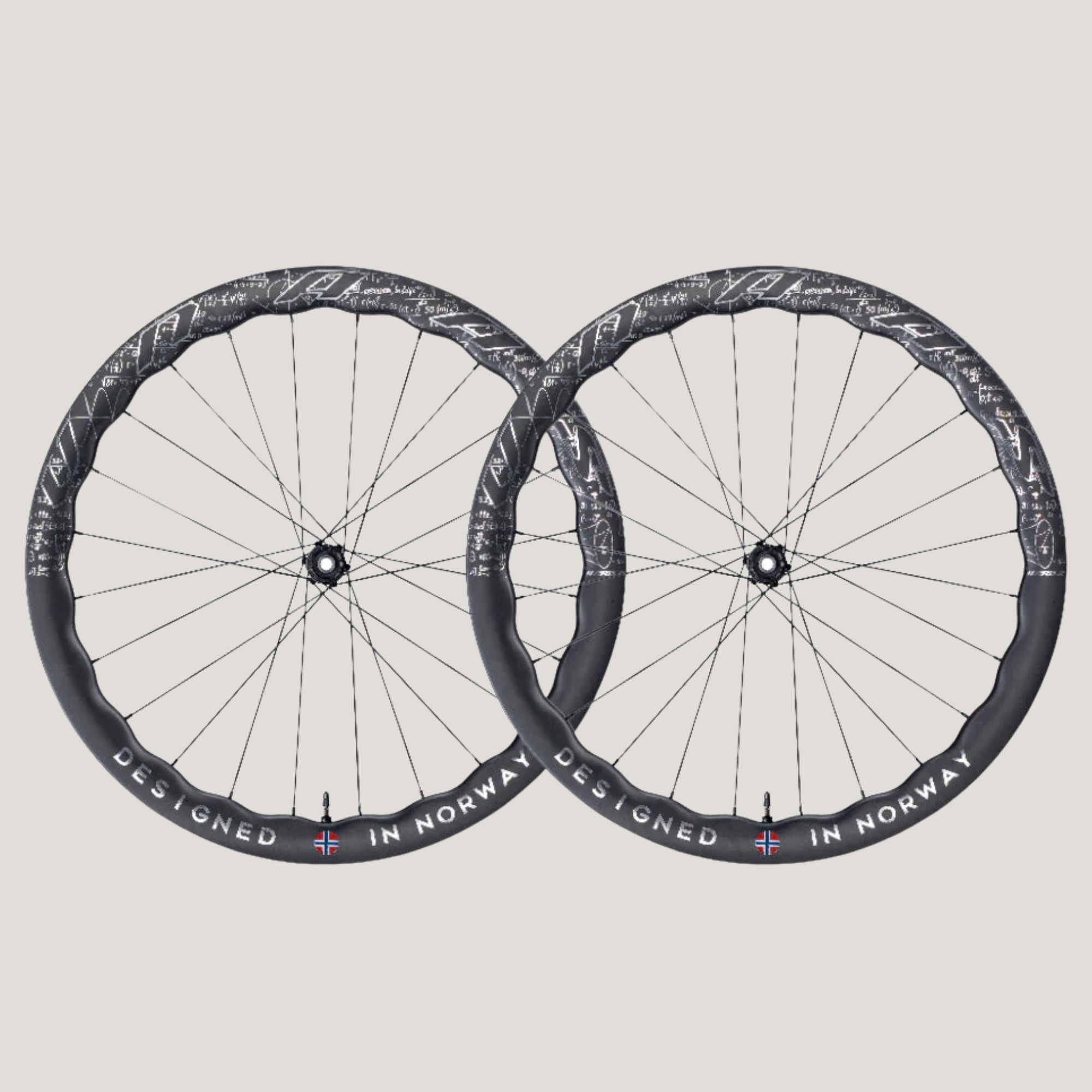 UNAAS HARD2 D50 Disc Brake Wheelset