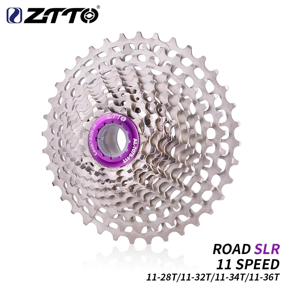 ZTTO 11 Speed 11-34T SLR2 Silver Cassette