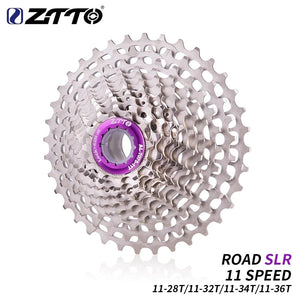 ZTTO 11 Speed 11-34T SLR2 Silver Cassette