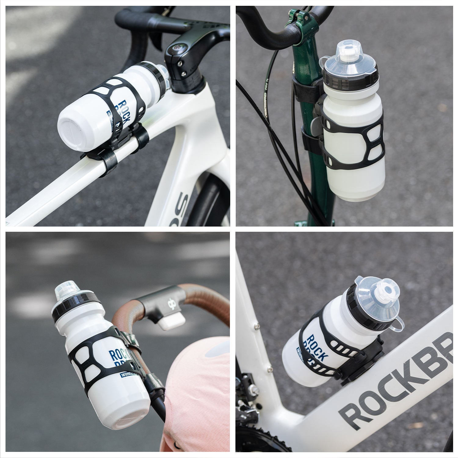 ROCKBROS Hot Sale Portable Outdoor Road Bike Silicone Magnetic Water Bottle Cage Lightweight Adjustable Durable Bicycle Holder by Rockbros – DoGoodCo product photo 9