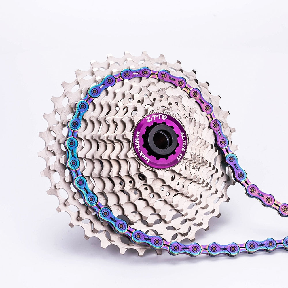 ZTTO 11 Speed 11-34T SLR2 Cassette with chain