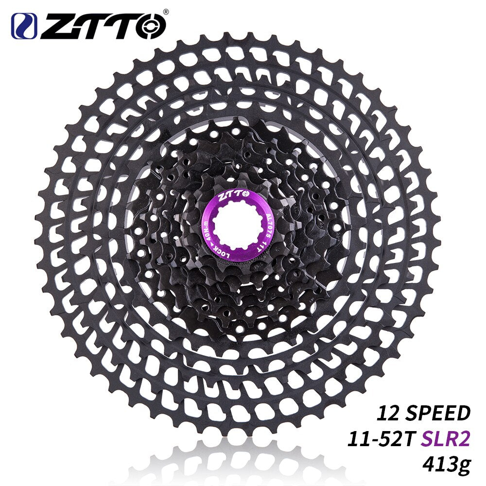 ZTTO 12 Speed 11-52T SLR2 Black Cassette weight