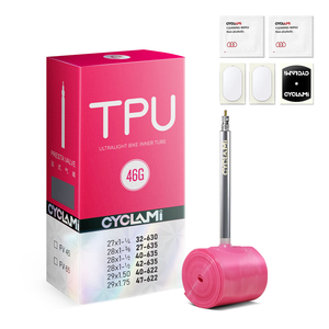 CYCLAMI 46g Pink TPU Gravel 32-47C (Gravel) 45mmMetal Valve by Cyclami – DoGoodCo product photo 1