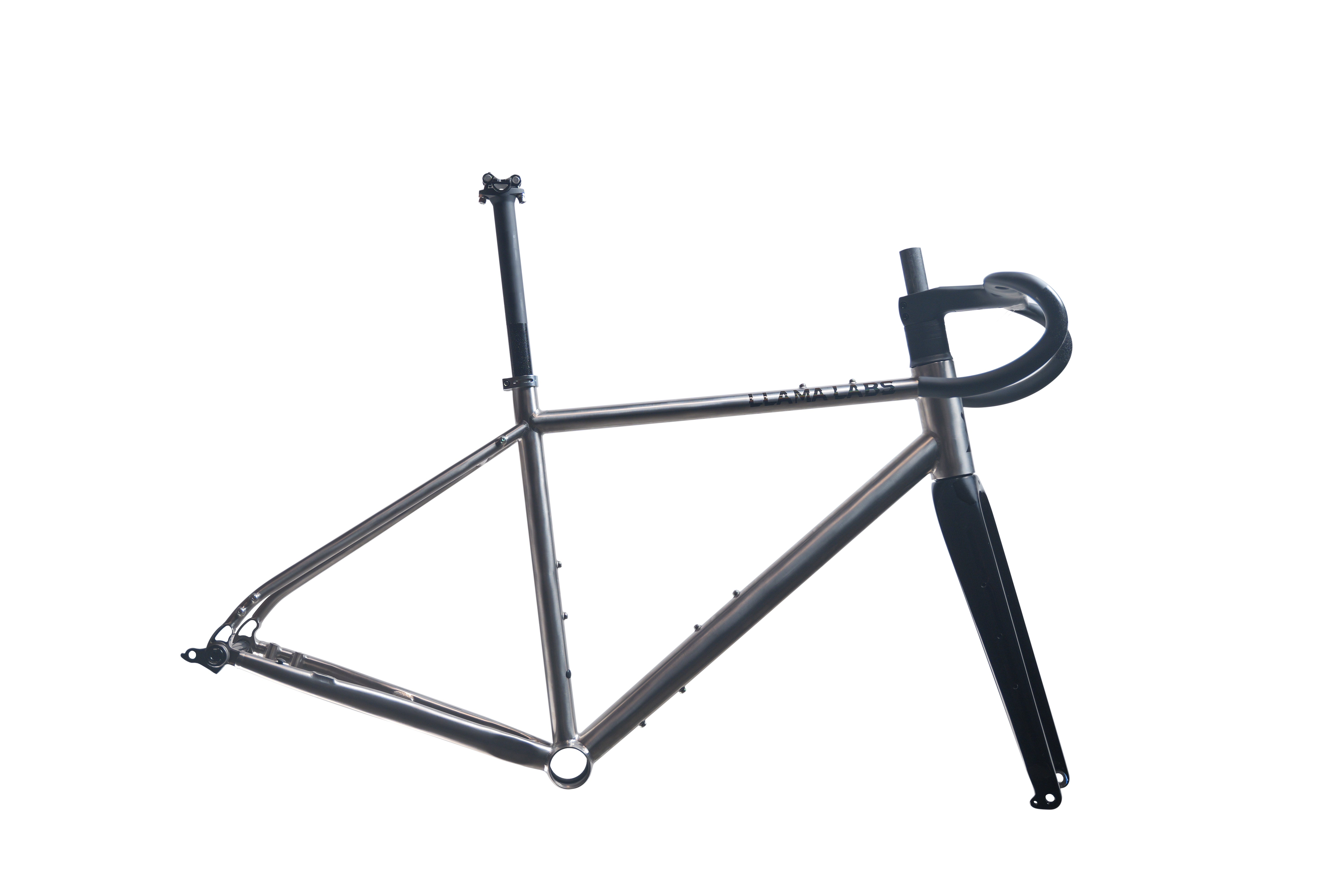 Llama Labs Special Edition Gravel Titanium Frame, Carbon Fork, Integrated Handlebar & Seat Post by LLama Labs – DoGoodCo product photo 1