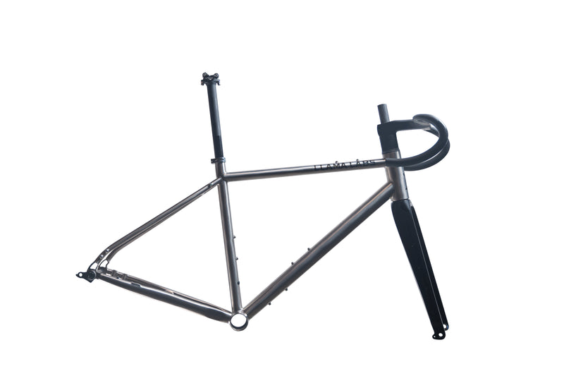 Llama Labs Special Edition Gravel Titanium Frame, Carbon Fork, Integrated Handlebar & Seat Post