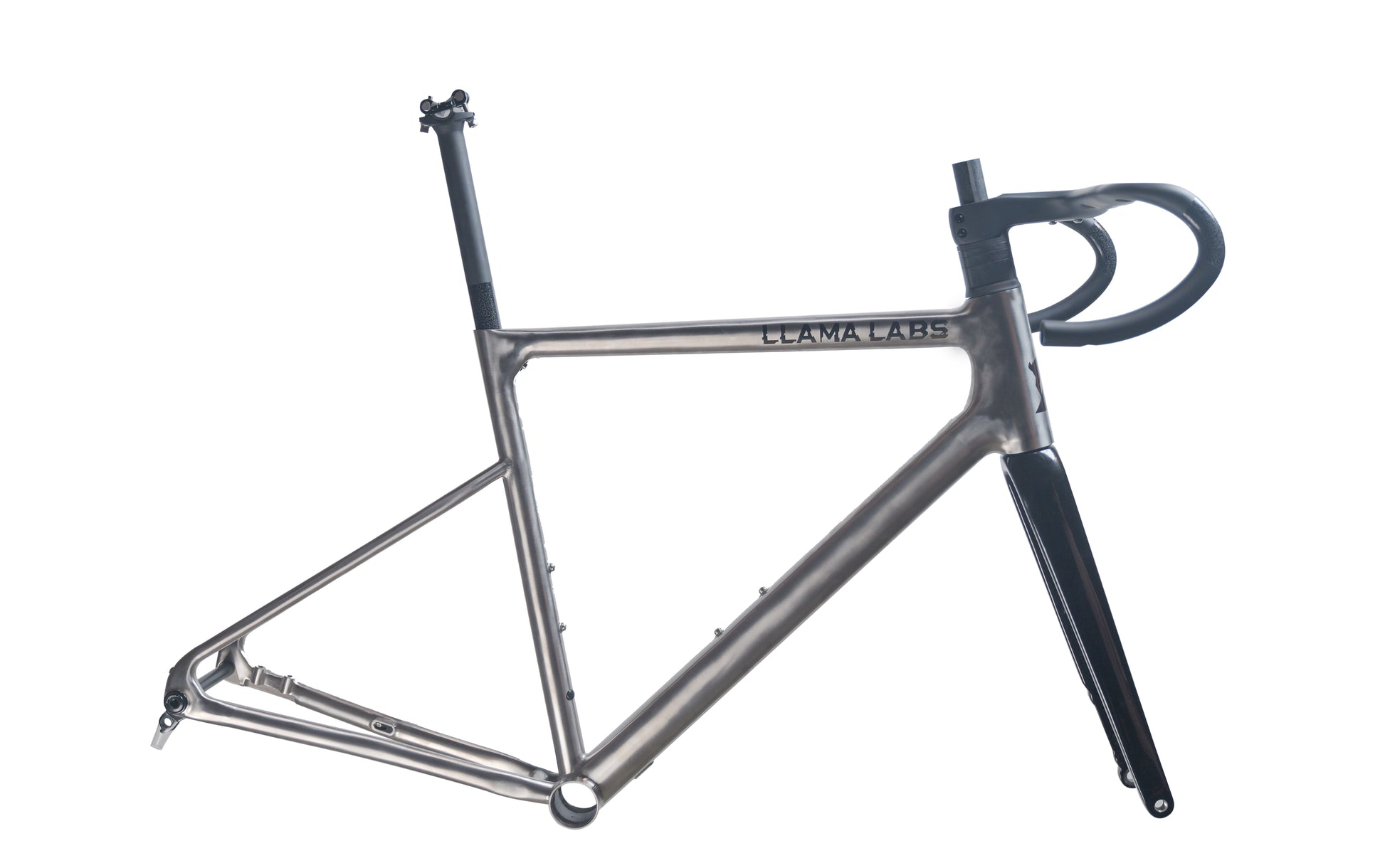 Llama Labs Special Edition Titanium Frame, Carbon Fork, Integrated Handlebar & Seat Post by LLama Labs – DoGoodCo product photo 1