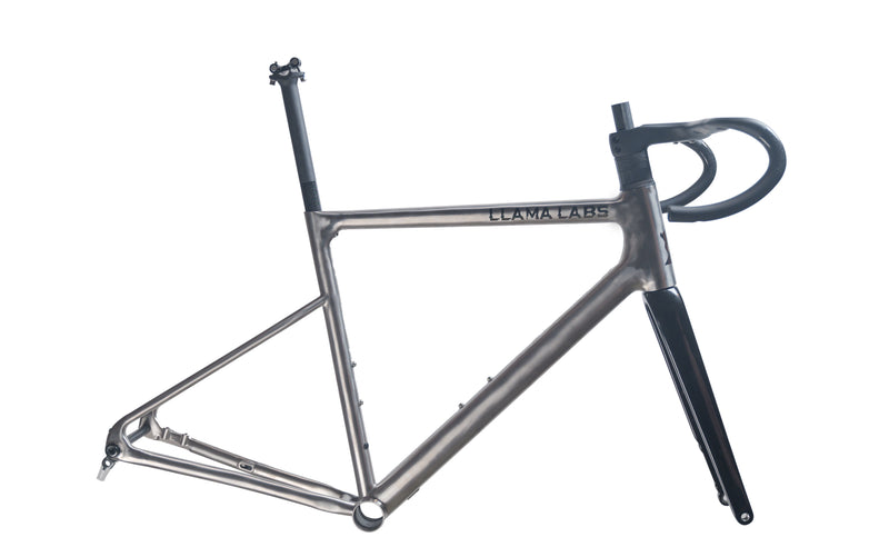Llama Labs Special Edition Titanium Frame, Carbon Fork, Integrated Handlebar & Seat Post