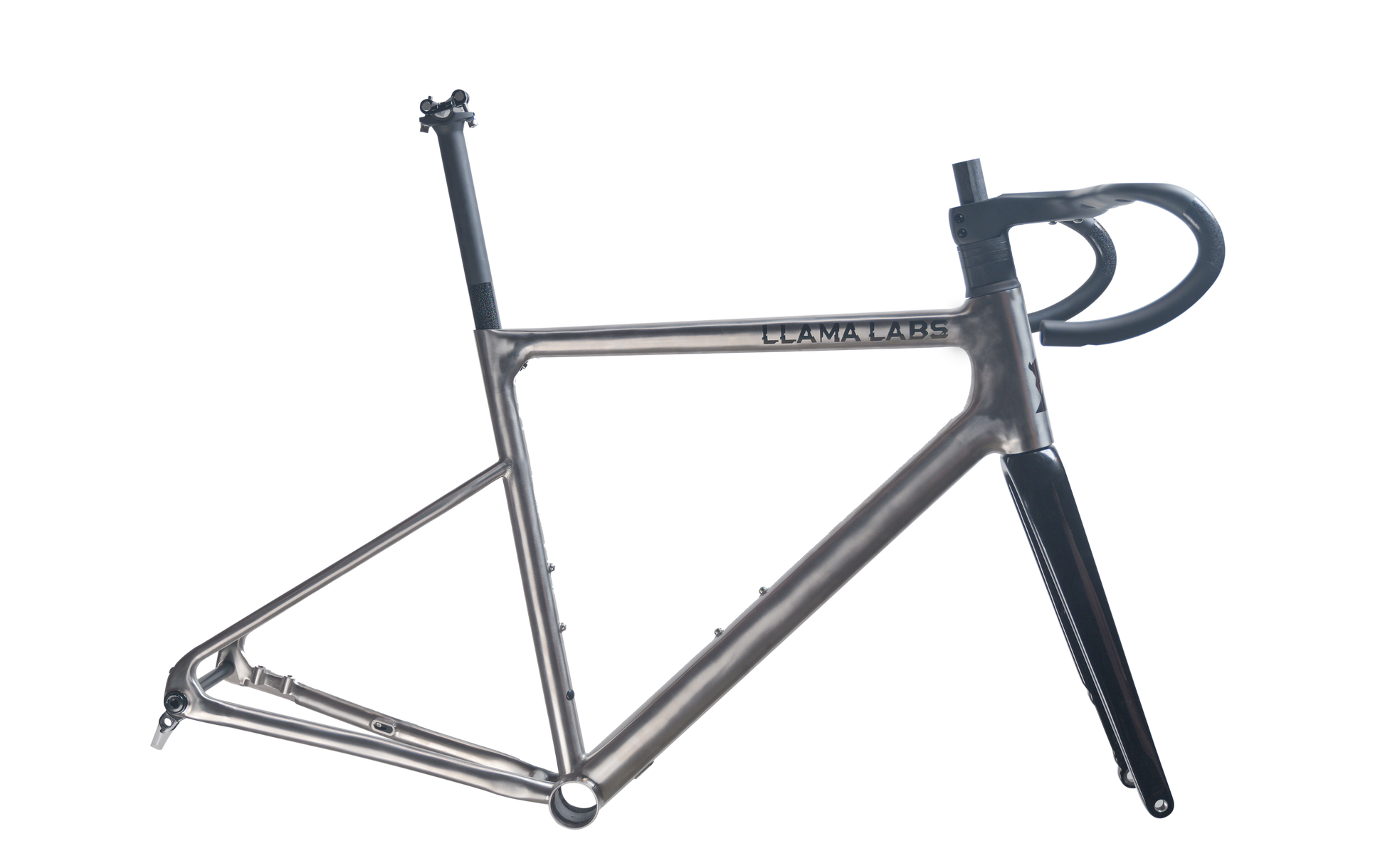 Llama Labs Special Edition Titanium Frame, Carbon Fork, Integrated Handlebar & Seat Post by LLama Labs – DoGoodCo product photo 2