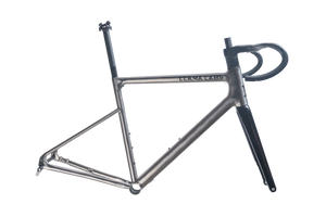 Llama Labs Special Edition Titanium Frame, Carbon Fork, Integrated Handlebar & Seat Post by LLama Labs – DoGoodCo product photo 2