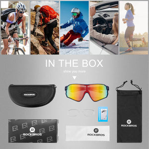 Rockbros Polarised Full Lens Sunglasses For Cycling Outdoor Sports Eyewear UV400 by Rockbros – DoGoodCo product photo 7