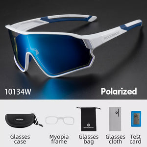 Rockbros Polarised Full Lens Sunglasses For Cycling Outdoor Sports Eyewear UV400 by Rockbros – DoGoodCo product photo 1