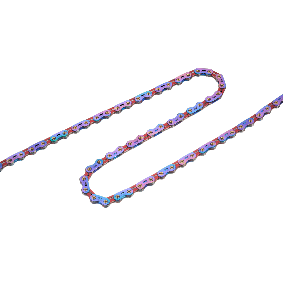 SUMC S12SL PRO Chain 12 Speed Shimano Rainbow Red