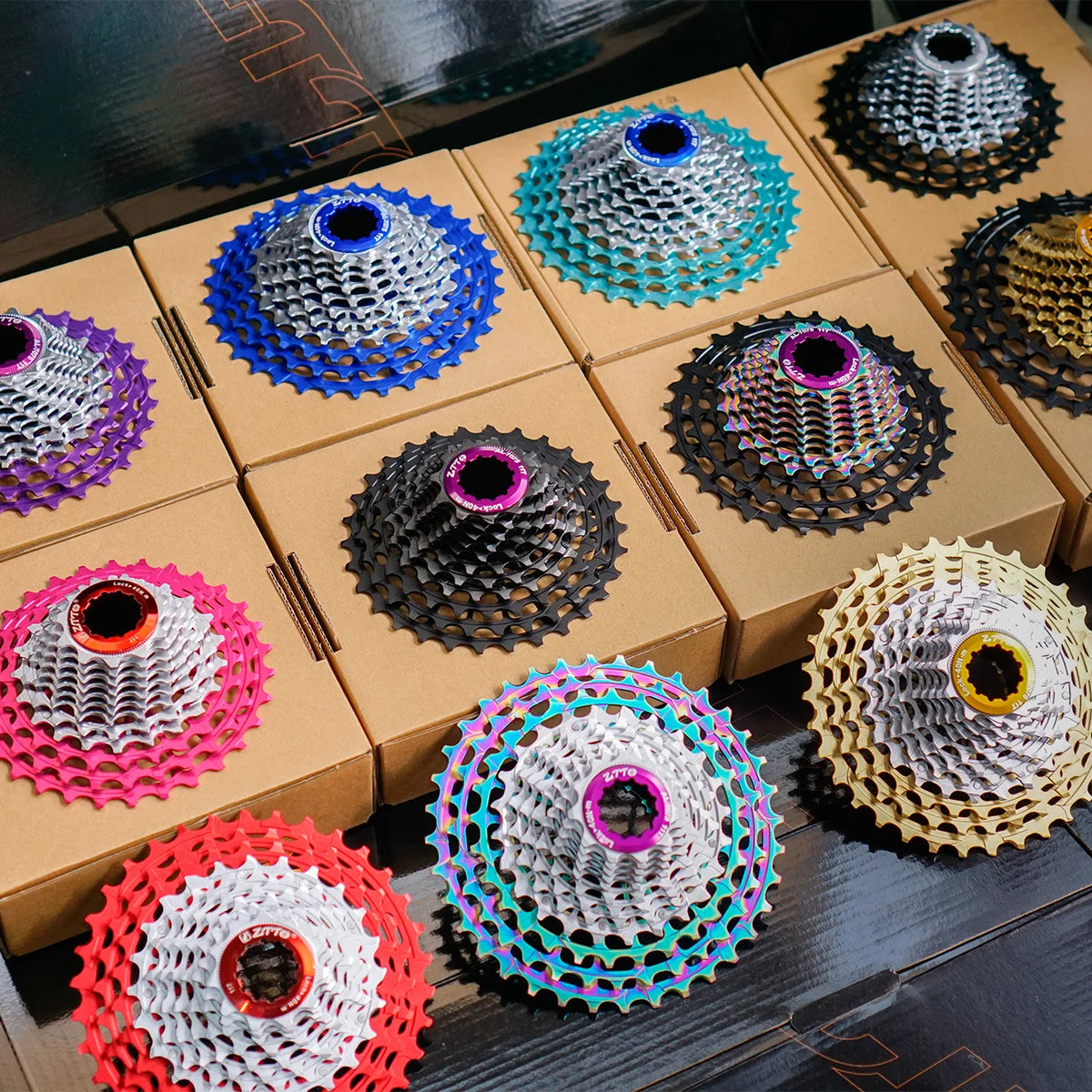 ZTTO SLR3 11 Speed Cassette colours